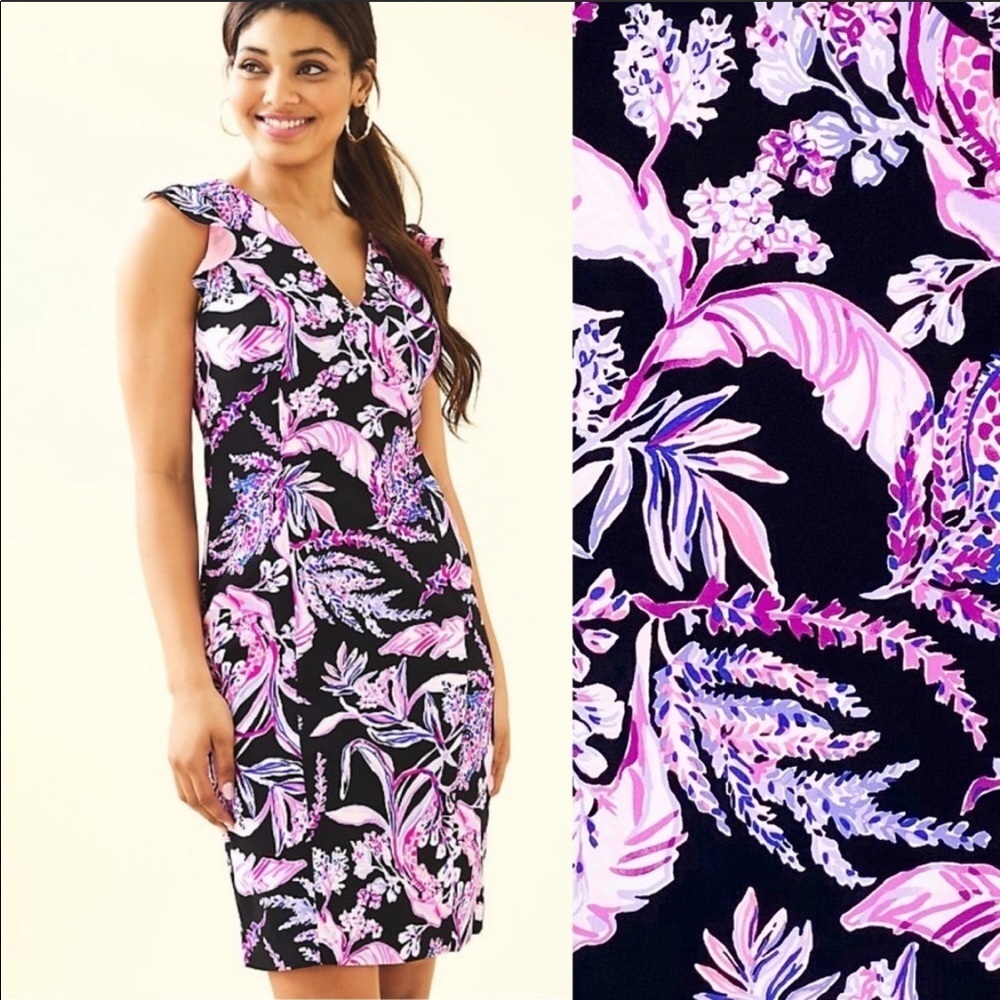 NWT Lilly Pulitzer Mina stretch shift dress size 2
